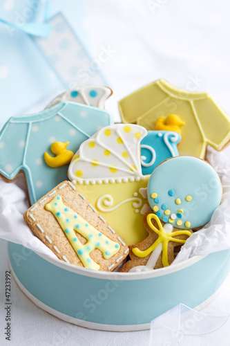 Photo: Baby shower cookies Baby shower cookies