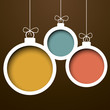 Retro Christmas Balls