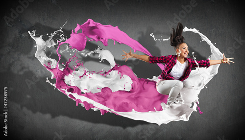 Photo: Modern style dancer Modern style dancer