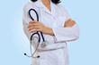 young female doctor portrait