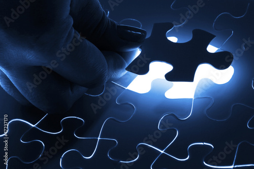 Photo: Puzzle pieces Puzzle pieces