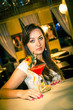 Girl in the bar