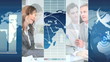 Video: World Business Montage Images World Business Montage Images
