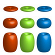 Illustration: Circle 3D. Circle 3D.