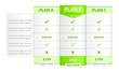 Pricing List with Recommended Option