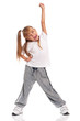 Little girl dancing