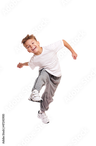 Photo: Boy jumping Boy jumping