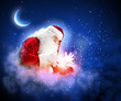 christmas theme with santa