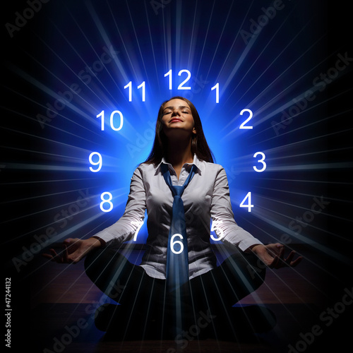 Photo: Clock. time concept Clock. time concept