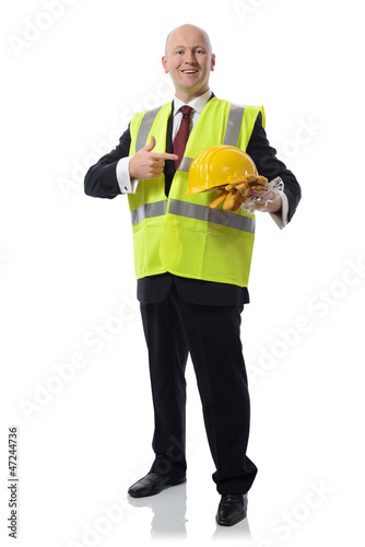 Photo: health and safety man health and safety man
