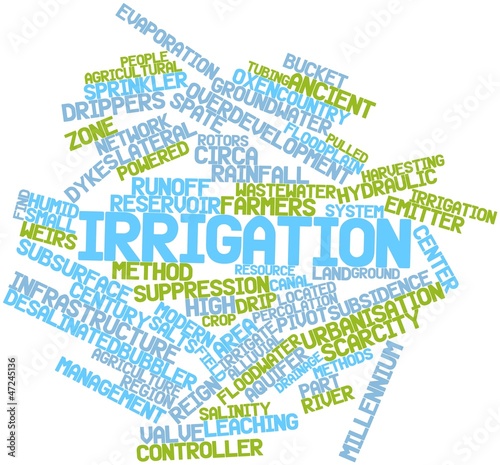 Illustration: Word cloud for Irrigation Word cloud for Irrigation