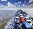 QE FI Ferry Cars onboard
