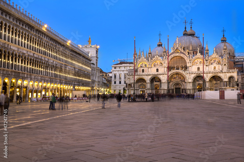 Photo: Piazza San Marco - Venice by night Piazza San Marco - Venice by night