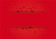 Vektor: Etiquette papier rouge Noël Etiquette papier rouge Noël