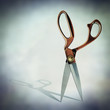 open scissor shadow