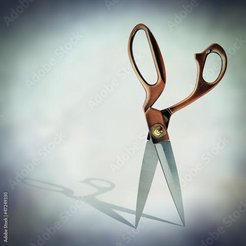 Photo: open scissor shadow open scissor shadow