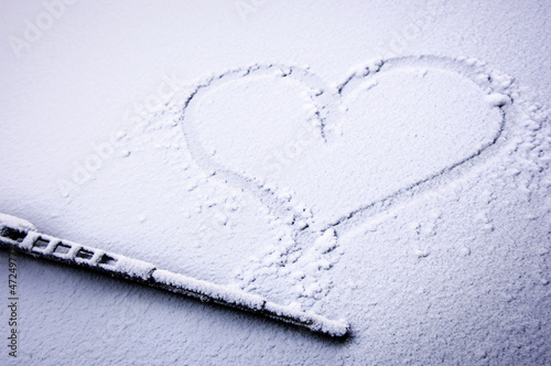 Photo: frozen heart frozen heart