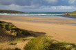 Crantock beach Cornwall England United Kingdom near Newquay
