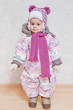 Baby in winter clothes