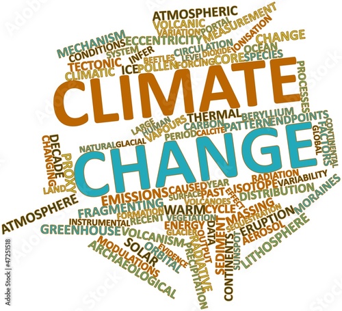 Illustration: Word cloud for Climate change Word cloud for Climate change