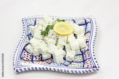 Photo: dés de feta dés de feta