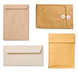 grunge note paper envelope
