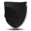 Icône blason glossy