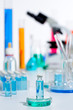 Chemical scientific laboratory stuff test tube flask
