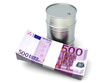 Illustration: Erdöl in Euro Erdöl in Euro