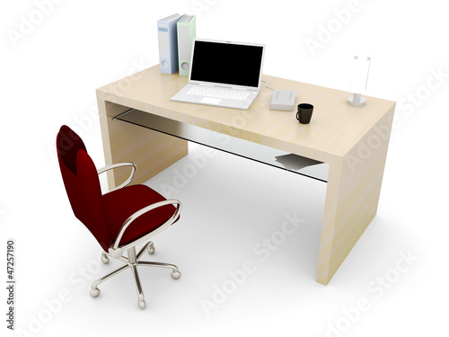 Illustration: Arbeitsplatz Arbeitsplatz