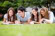 Group of students outdoors