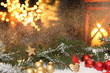 Weihnachtlicher Fensterschmuck