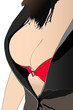 Una donna molto sexy