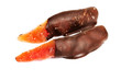 Papaya candita al cioccolato