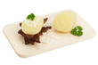 Harzer Käse auf Schwarzbrot