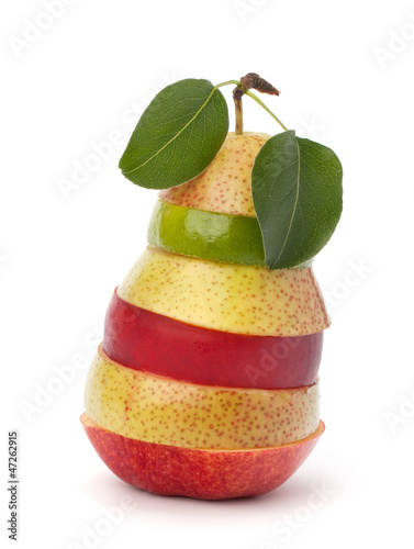 Photo: Mixed fruit slices Mixed fruit slices