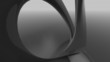 Abstract futuristic architecture organic shapes
