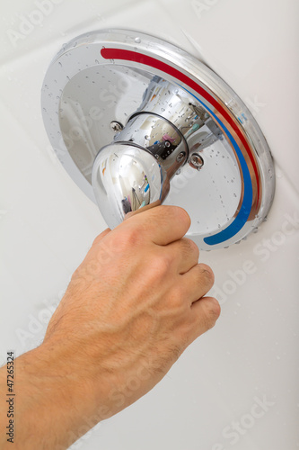 Photo: Shower faucet Shower faucet