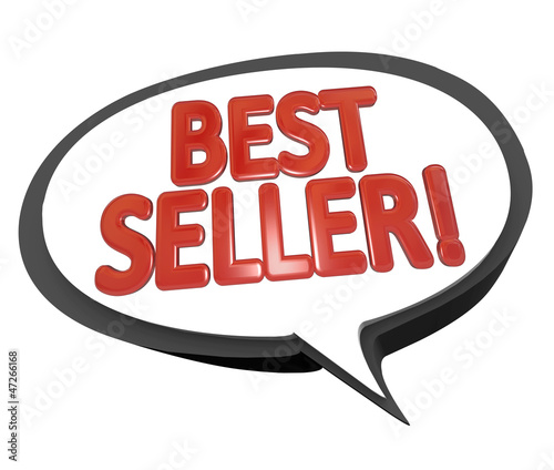 Illustration: Best Seller Words Speech Bubble Cloud Top Product Best Seller Words Speech Bubble Cloud Top Product