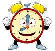 illustration of Cartoon alarm clock