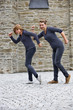 Girls dancing