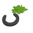 Horse shoe with clover