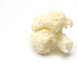 Fresh cauliflower cabbage vegetable on white background