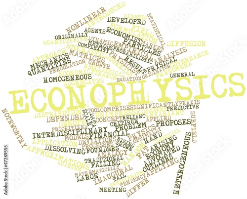 Illustration: Word cloud for Econophysics Word cloud for Econophysics
