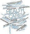 Word cloud for Health care