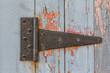 Close up of Antique Barn Hinge