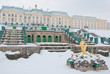 palace in Peterhof, Saint-Petersburg, Russia