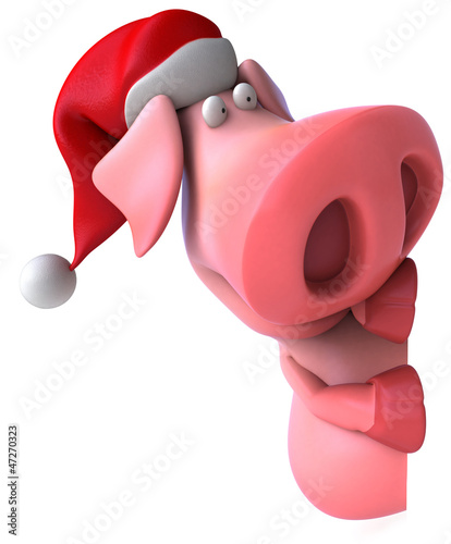 Illustration: Fun pig Fun pig