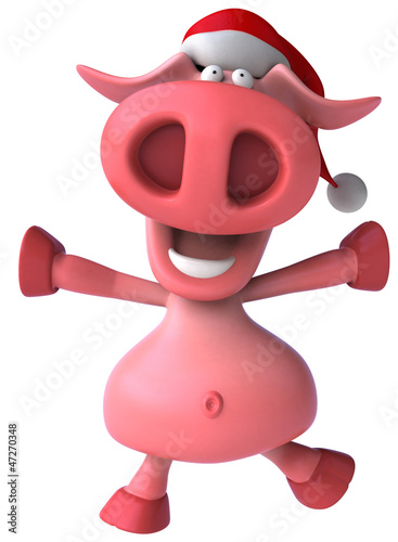 Illustration: Fun pig Fun pig