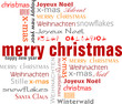 Vector: Weihnachten Schlagwortwolke rot xmas Weihnachten Schlagwortwolke rot xmas